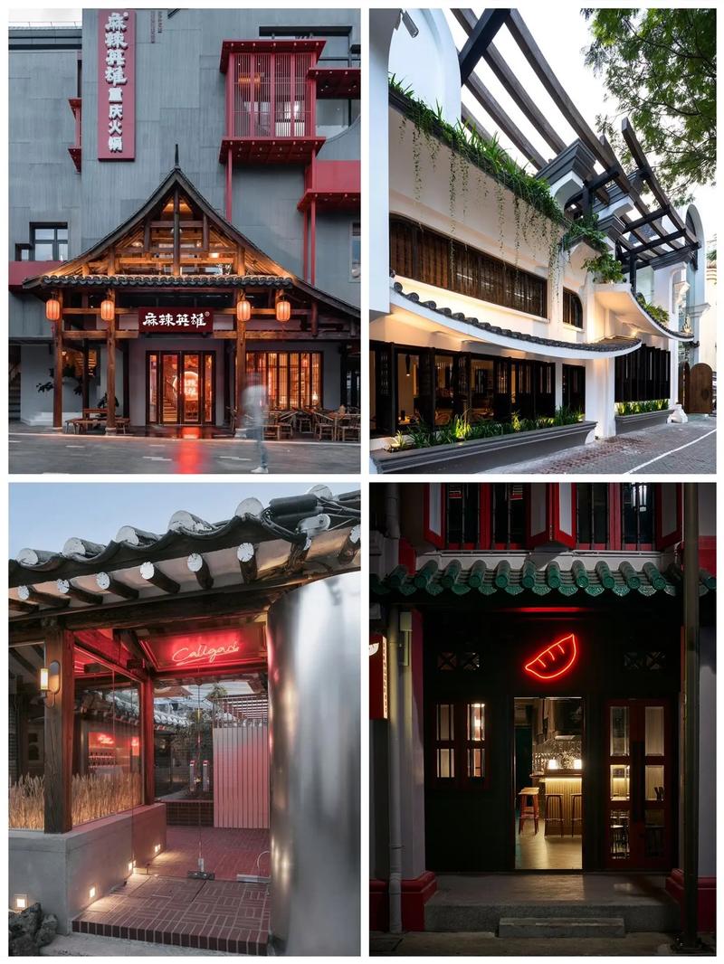 十六款經典中式風格門頭設計賞析 傳承東方美學，點亮商業空間